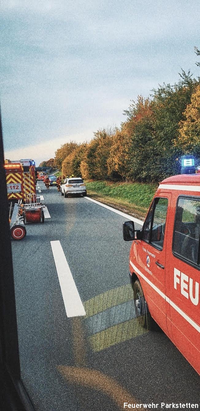 VU LKW Gegen PKW | FF Parkstetten